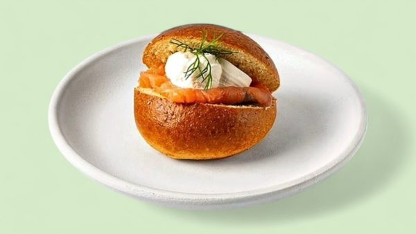 Mini Brioche Salmon